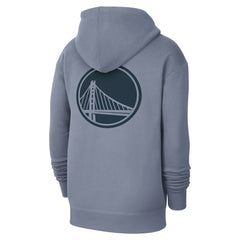 Golden State Warriors Jordan Brand Courtside Statement Edition Pullover Hoodie Gray