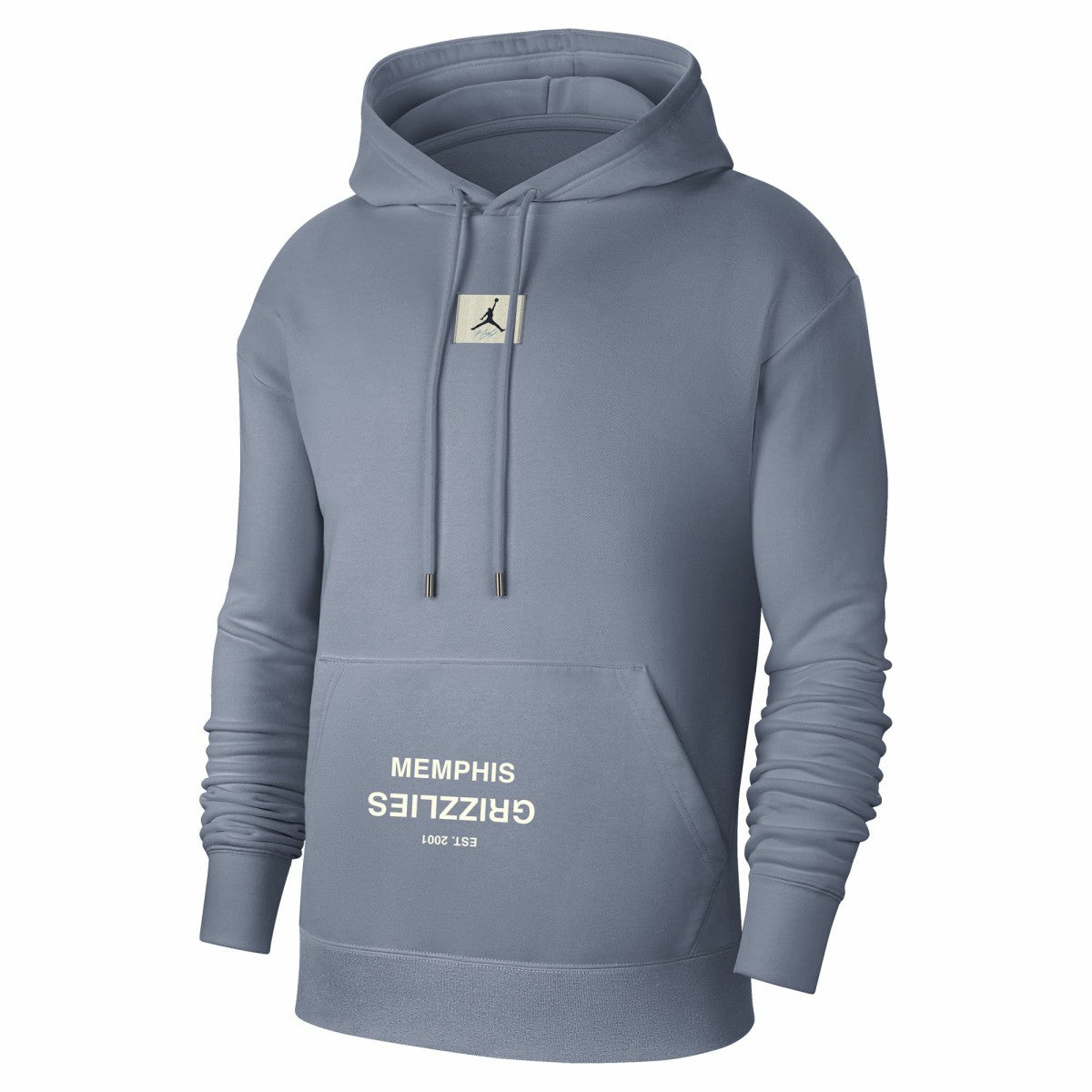 Memphis Grizzlies Jordan Brand Courtside Statement Edition Pullover Hoodie Gray