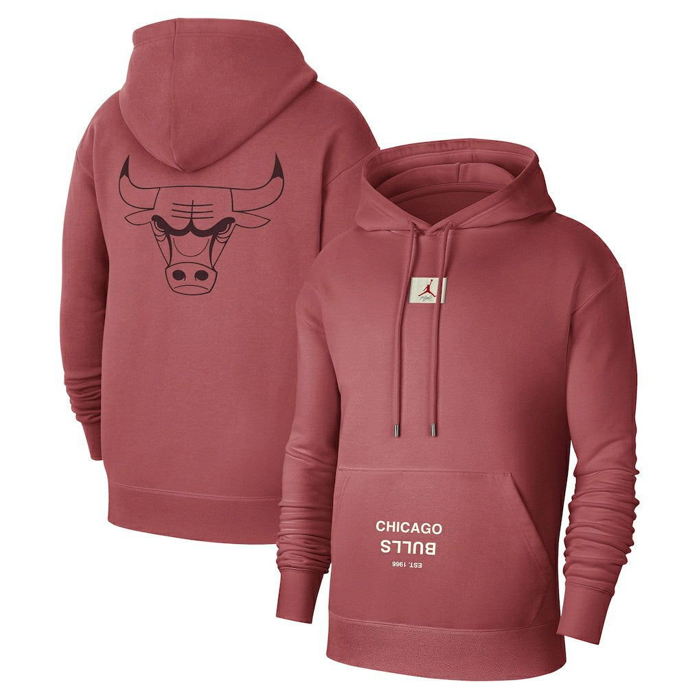 Chicago Bulls Jordan Brand Courtside Statement Edition Pullover Hoodie Red