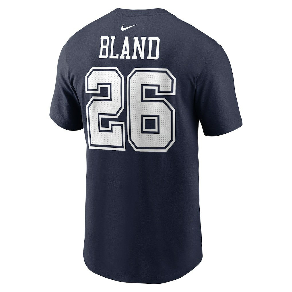 Nike DaRon Bland Dallas Cowboys Player Name & Number T-Shirt Navy