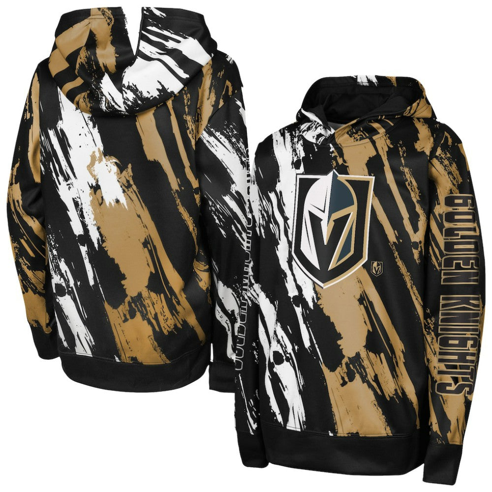 Vegas Golden Knights Preschool Master Snipe Pullover Hoodie - Black - NHL 201002340