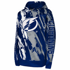 Tampa Bay Lightning Preschool Master Snipe Pullover Hoodie - Blue - NHL 201002341
