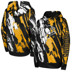 Pittsburgh Penguins Preschool Master Snipe Pullover Hoodie - Black - NHL 201002354