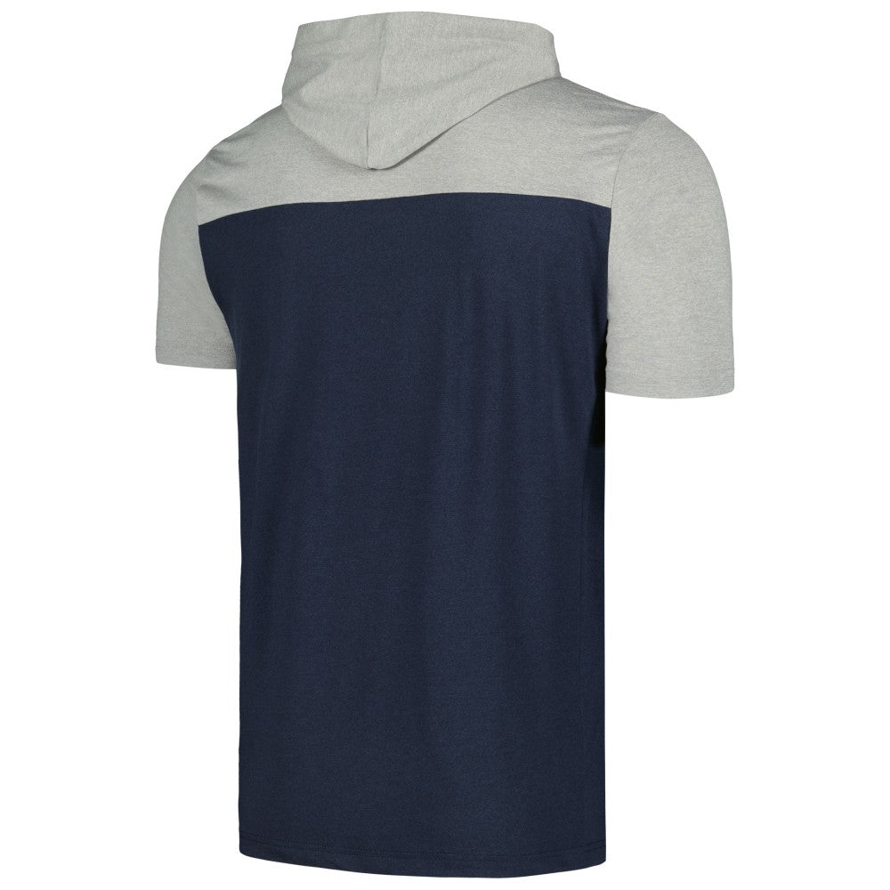 Minnesota Twins New Era Active Brushed Hoodie T-Shirt - Navy - New Era Lifestyle