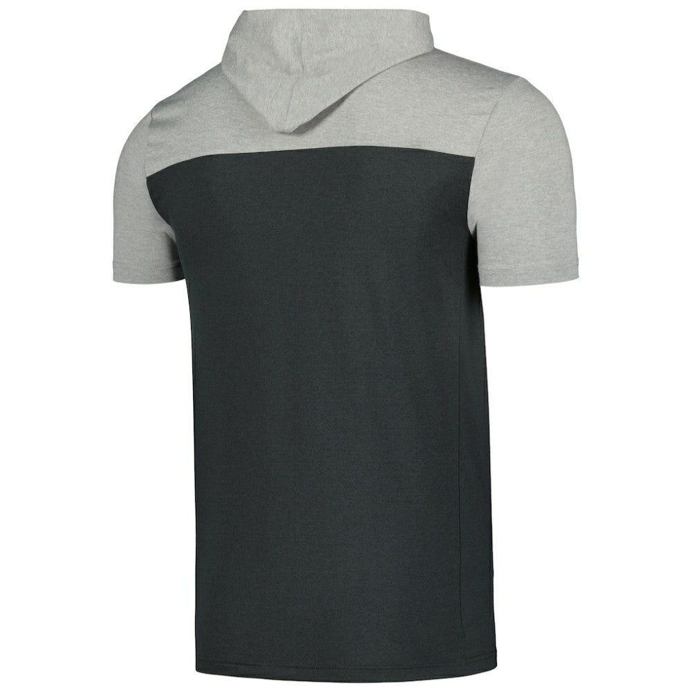 Pittsburgh Pirates New Era Active Brushed Hoodie T-Shirt - Black - New Era on Sale