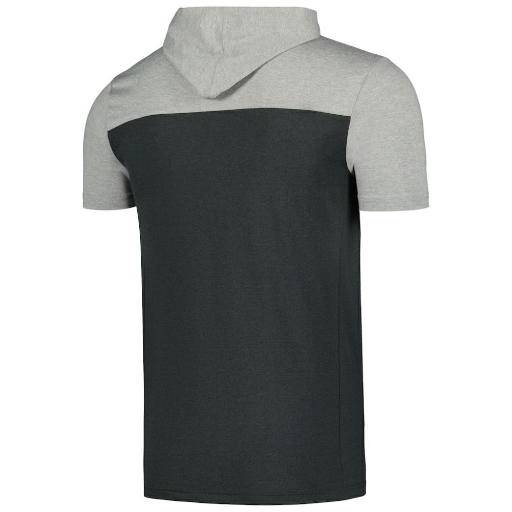 Chicago White Sox New Era Active Brushed Hoodie T-Shirt - Black - New Era Discount