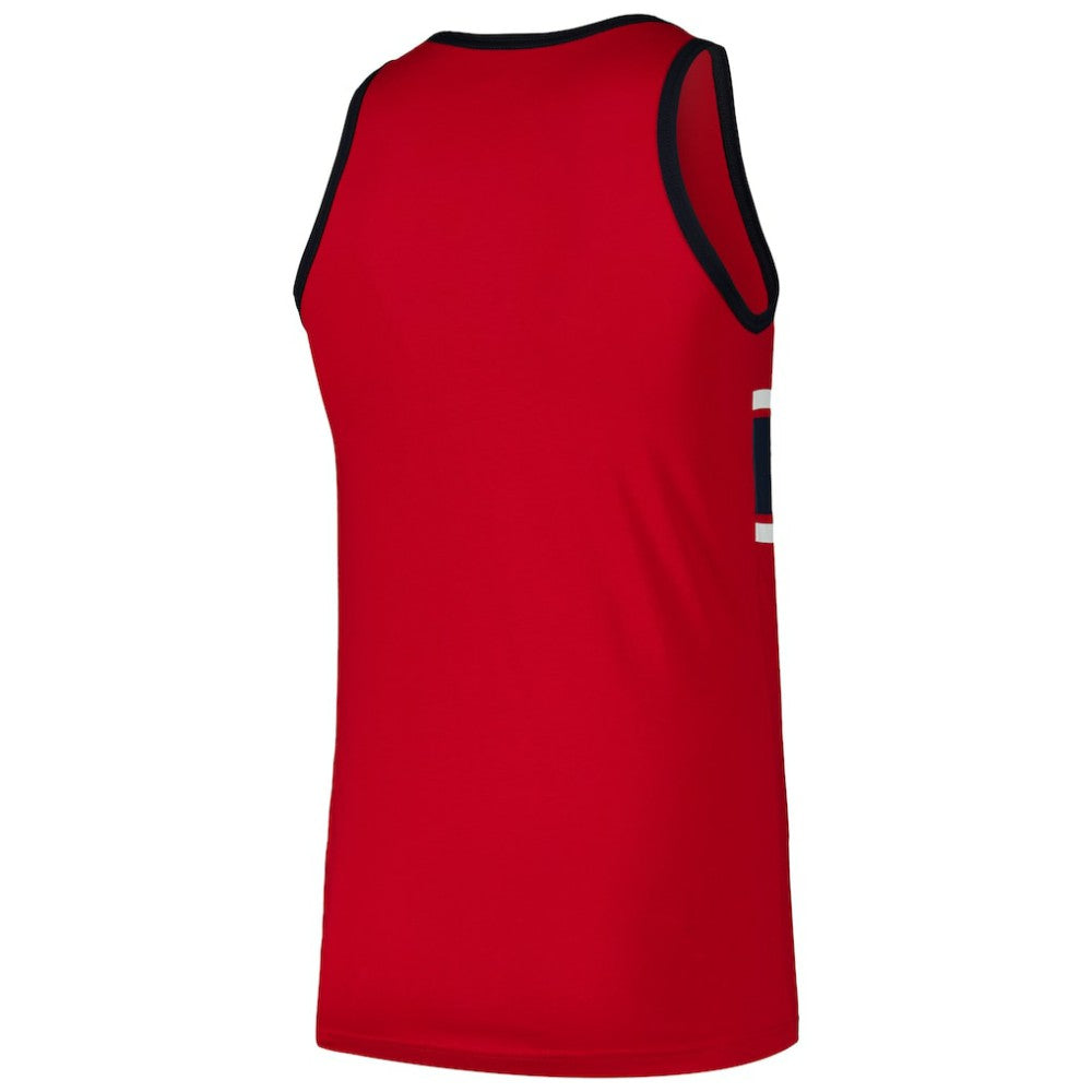 Cleveland Guardians New Era Jersey Ringer Tank Top - Red - New Era Online