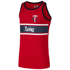 Minnesota Twins New Era Jersey Ringer Tank Top - Red - New Era Online