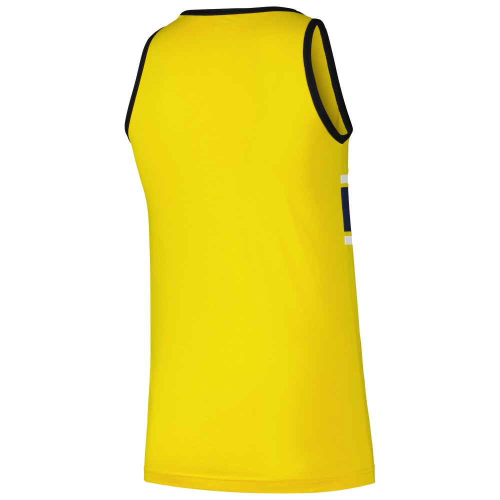 Milwaukee Brewers New Era Jersey Ringer Tank Top - Gold - New Era Discount