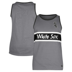 Chicago White Sox New Era Jersey Ringer Tank Top - Gray - New Era Sale