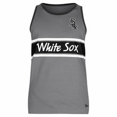 Chicago White Sox New Era Jersey Ringer Tank Top - Gray - New Era Sale
