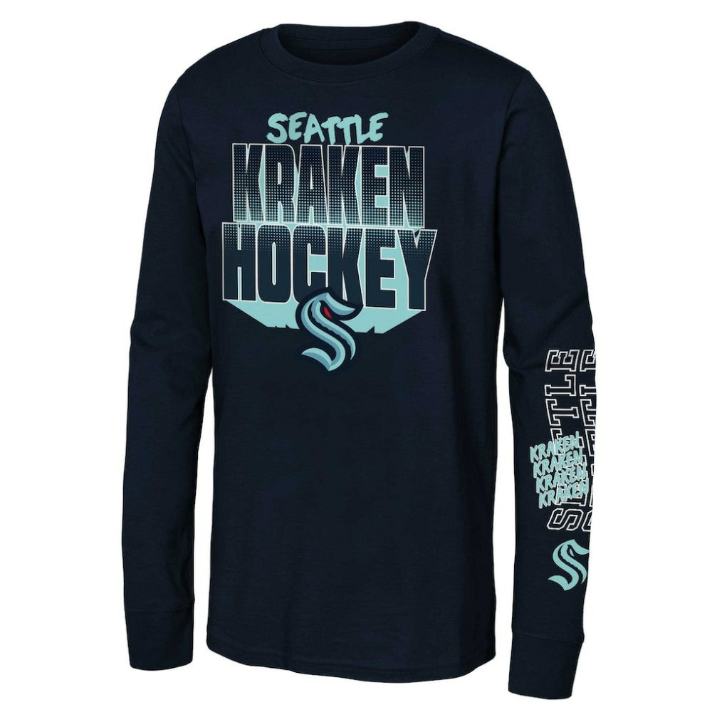 Seattle Kraken Youth Deep Sea Blue - Navy - NHL 201007482