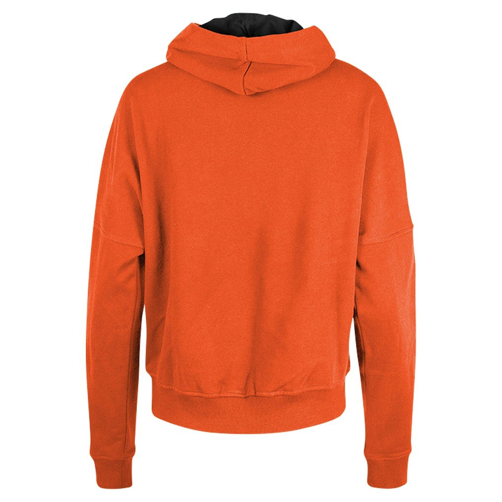 Cincinnati Bengals New Era Women's Boxy Pullover Hoodie Orange