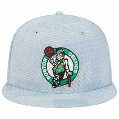 Boston Celtics Injection Denim Patchwork 9FIFTY Snapback Hat Denim | New Era Lifestyle