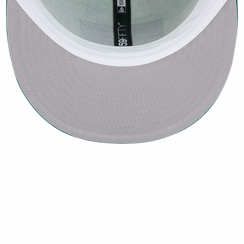 Boston Celtics Palm Fronds 2-Tone 59FIFTY Fitted Hat Kelly Green | New Era Lifestyle