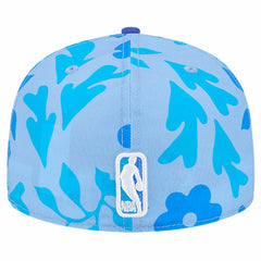 Dallas Mavericks Palm Fronds 2-Tone 59FIFTY Fitted Hat for sale Blue | New Era US