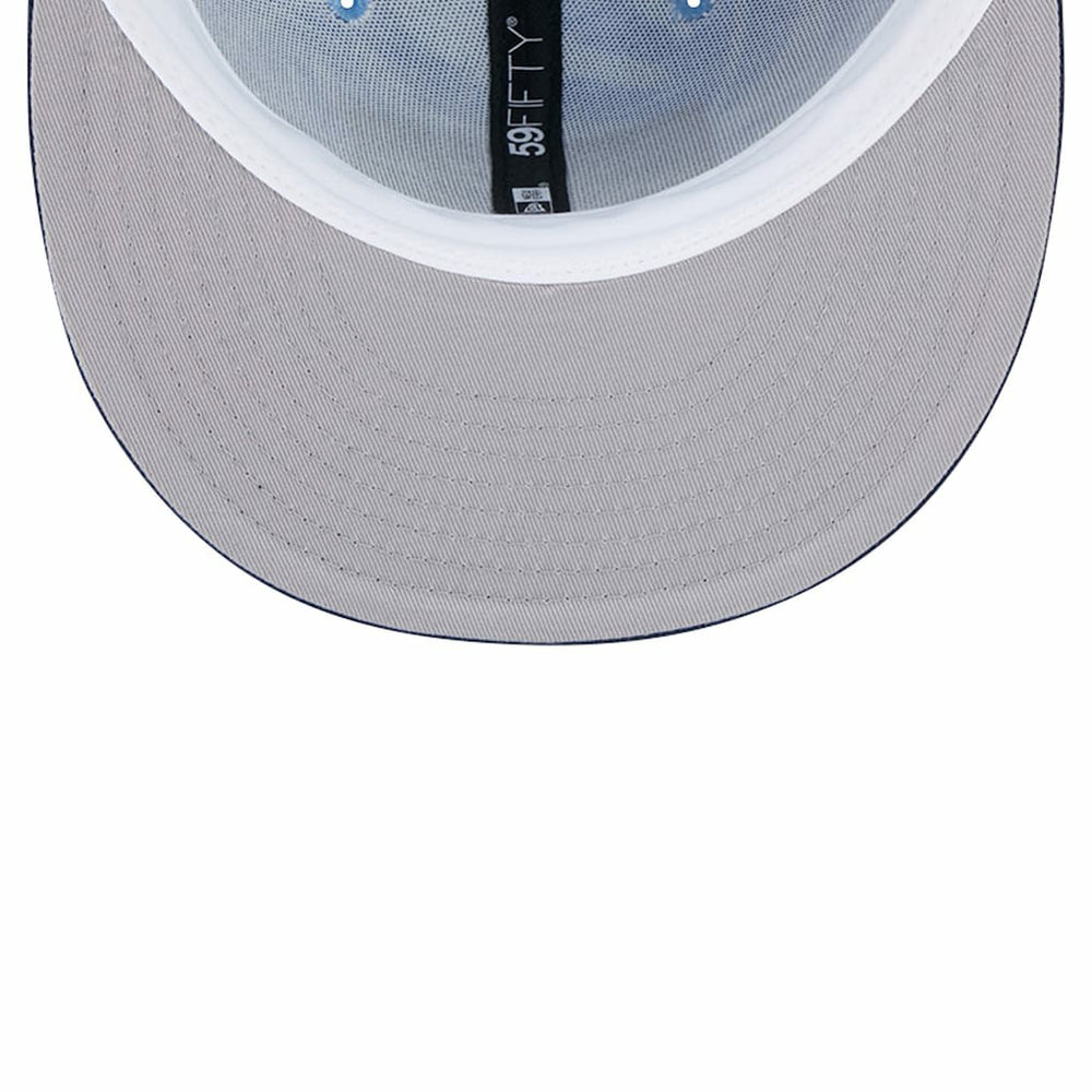Denver Nuggets Palm Fronds 2-Tone 59FIFTY Fitted Hat for sale Blue | New Era discount