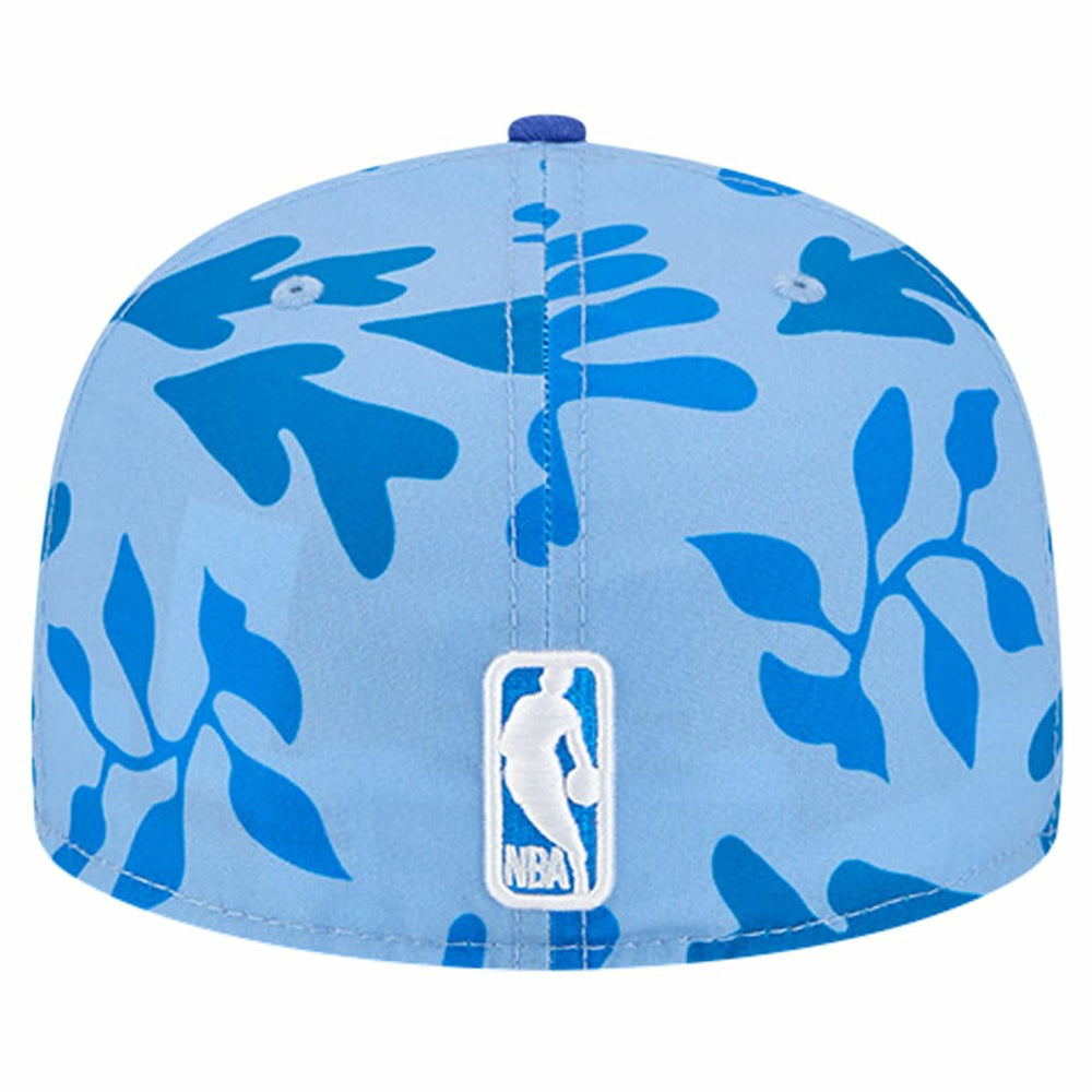 Philadelphia 76ers Palm Fronds 2-Tone 59FIFTY Fitted Hat Royal | New Era online