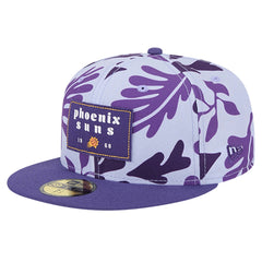 Phoenix Suns Palm Fronds 2-Tone 59FIFTY Fitted Hat Purple | New Era discount