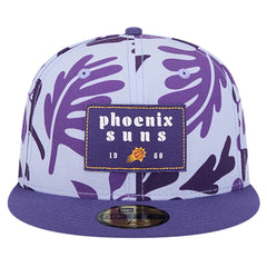Phoenix Suns Palm Fronds 2-Tone 59FIFTY Fitted Hat Purple | New Era discount