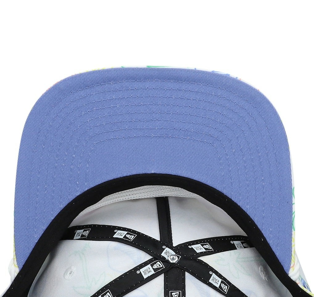 Golden State Warriors Palm Trees and Waves Golfer Adjustable Hat for sale White | New Era for sale