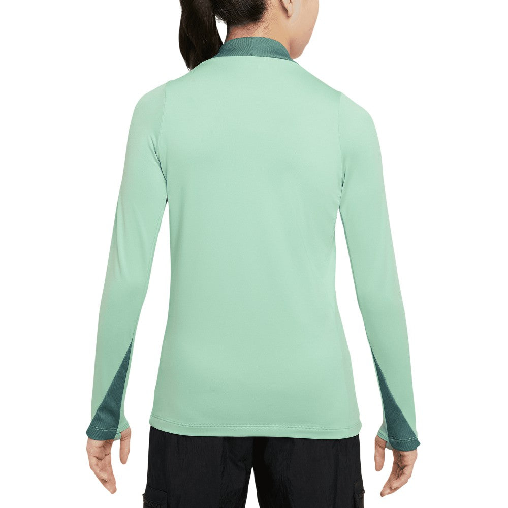 Tottenham Hotspur Youth 2024/25 Third Strike Drill Performance Quarter-Zip Top Green - Nike