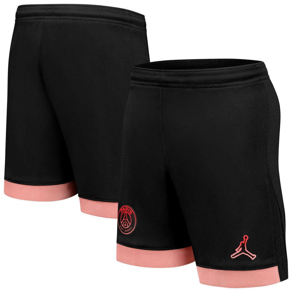 Paris Saint-Germain Jordan Brand Youth 2024/25 Third Stadium Shorts Black - Jordan for sale