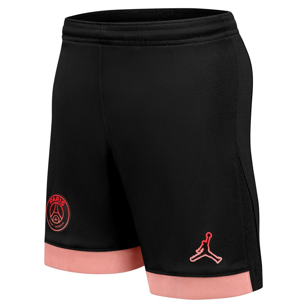 Paris Saint-Germain Jordan Brand Youth 2024/25 Third Stadium Shorts Black - Jordan for sale