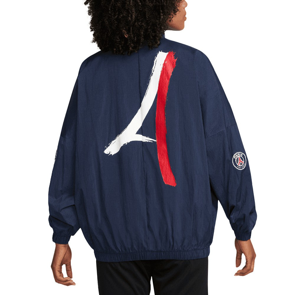 Paris Saint-Germain Women's Essential Windrunner Full-Zip Jacket Navy - Nike