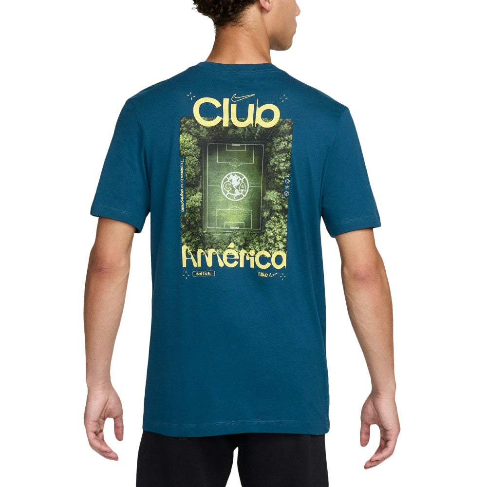 Club America Photo T-Shirt Blue - Nike outlet