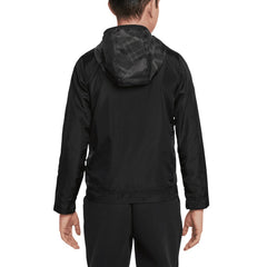 Chelsea Youth Amplify Windrunner Anorak Half-Zip Hoodie Jacket Black - Nike
