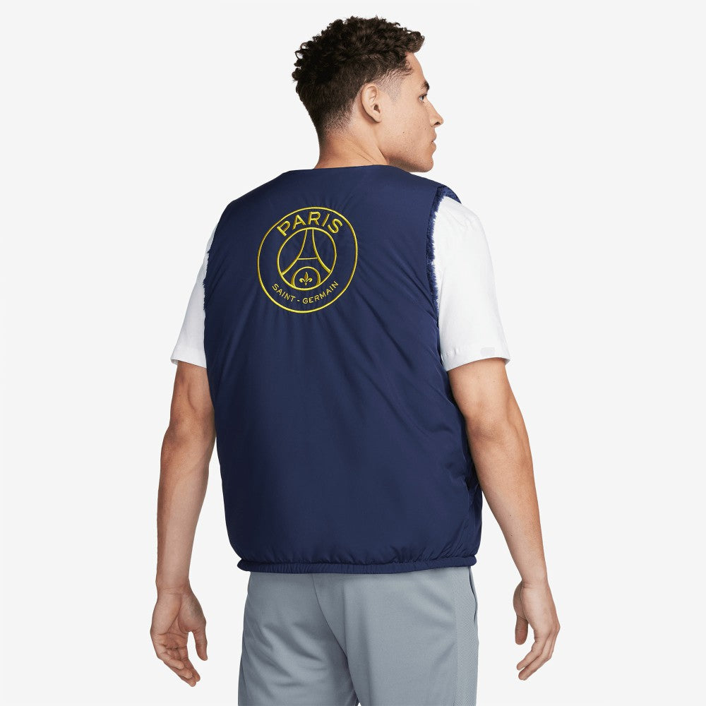 Paris Saint-Germain Club+ Winterized Reversible Full-Zip Vest Navy - Nike for sale