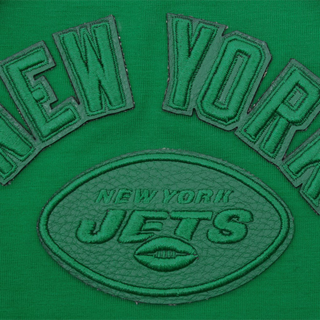 New York Jets Pro Standard Women's Triple Tonal Racerback Tank Top Kelly Green