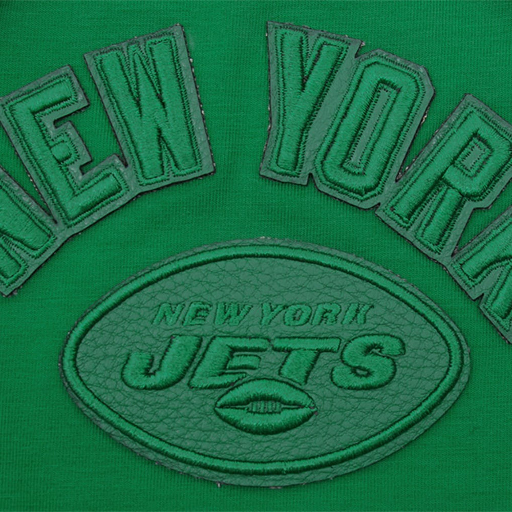 New York Jets Pro Standard Women's Triple Tonal Racerback Tank Top Kelly Green