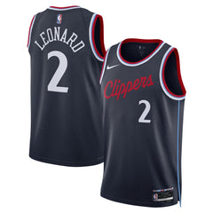 Kawhi Leonard LA Clippers Unisex 2024/25 Swingman Jersey Navy Icon Edition | Nike Near Me