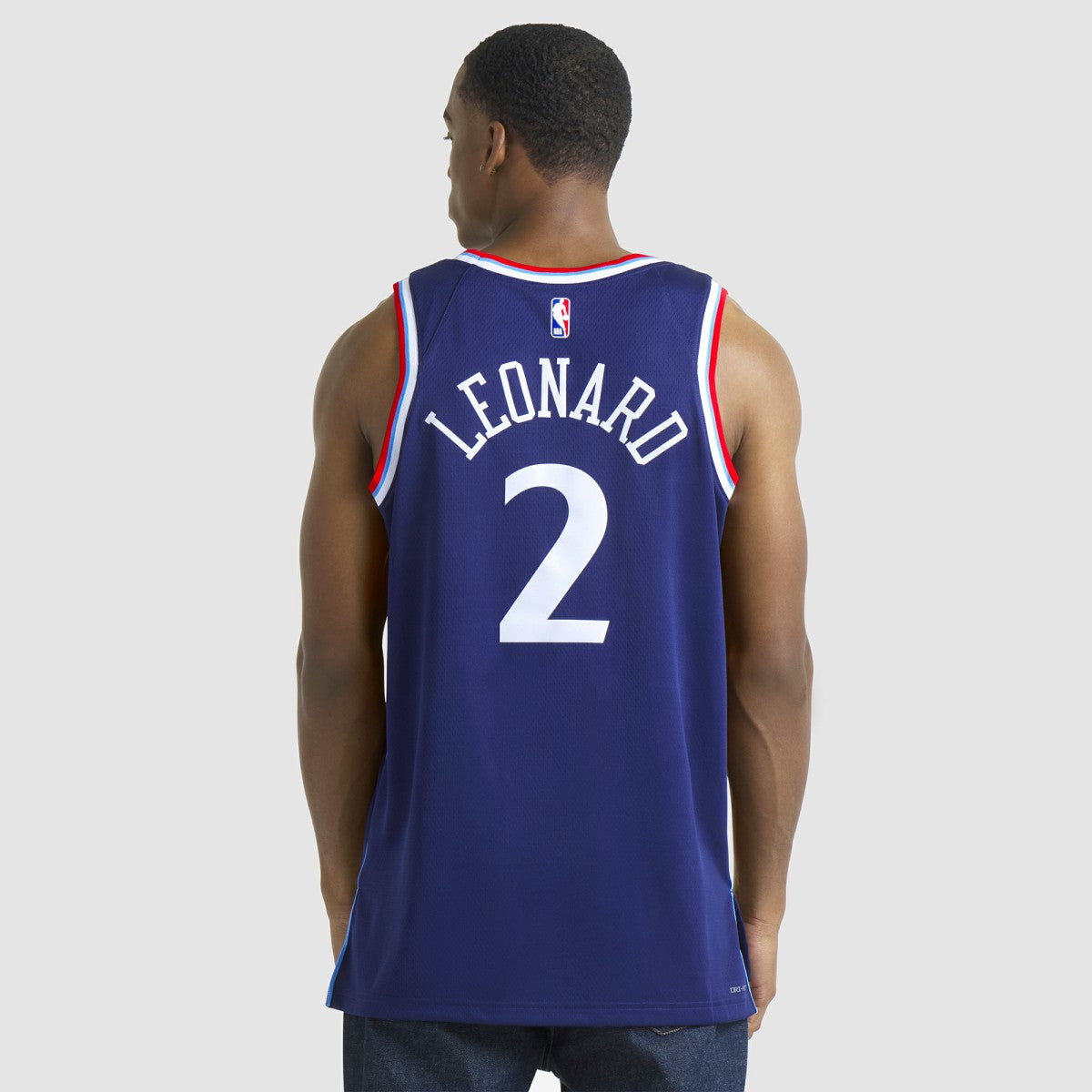 Kawhi Leonard LA Clippers Unisex 2024/25 Swingman Jersey Navy Icon Edition | Nike Near Me