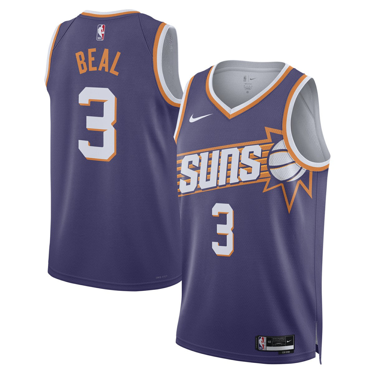 Bradley Beal Phoenix Suns Unisex Swingman Jersey Icon Edition Purple | Nike Near Me