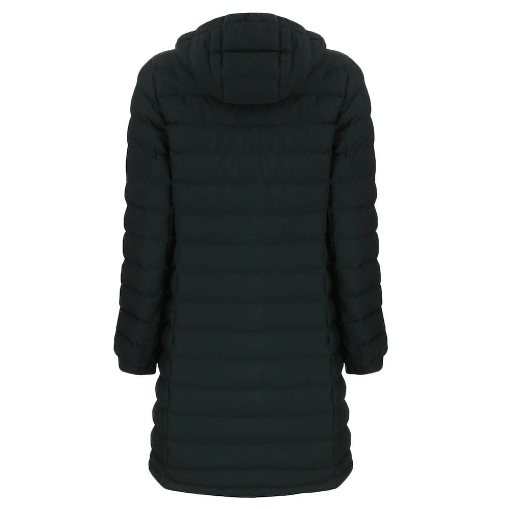 San Francisco 49ers Cutter & Buck Women's Mission Ridge Repreve Eco Insulated Long Full-Zip Puffer Jacket Black
