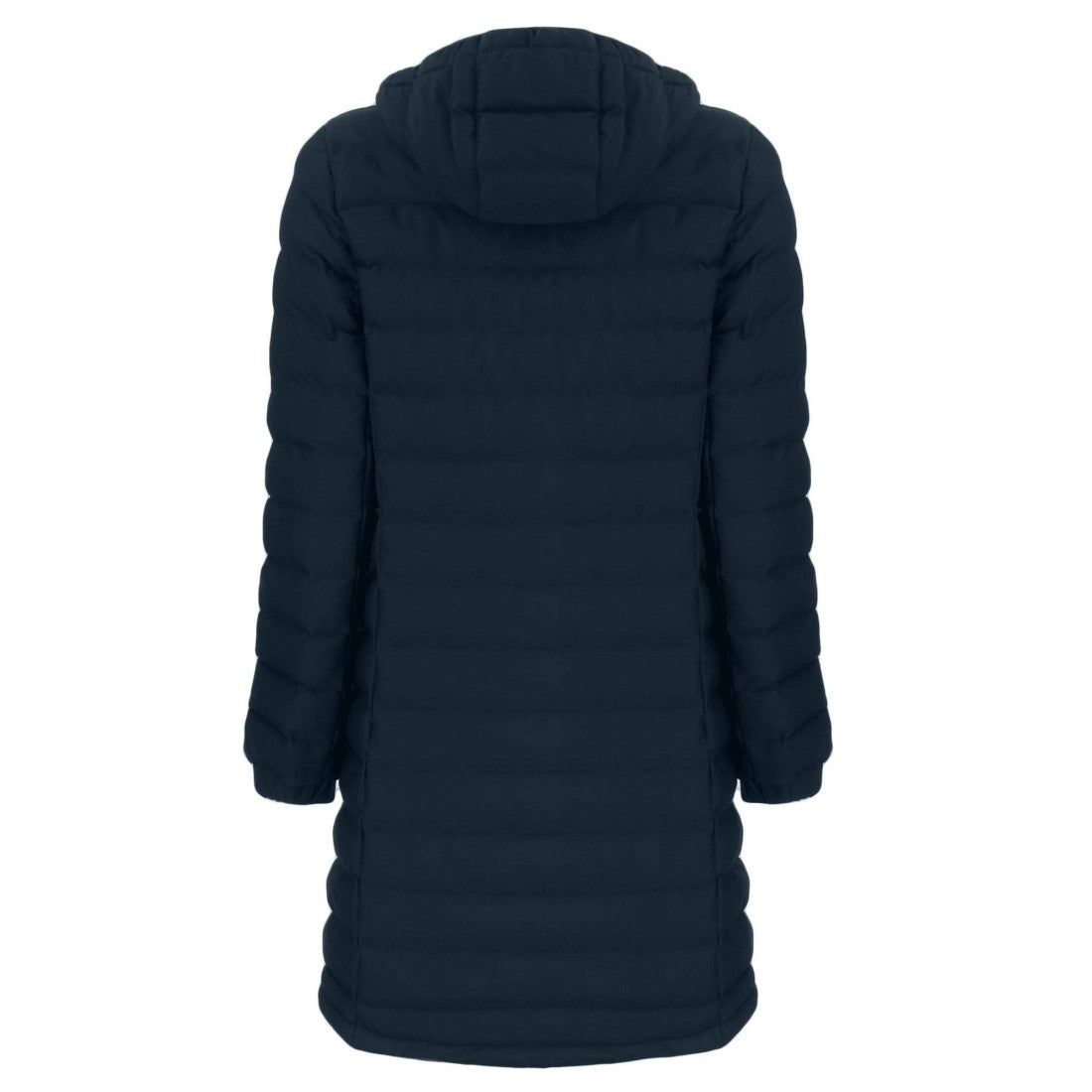 Denver Broncos Cutter & Buck Women's Mission Ridge Repreve Eco Insulated Long Full-Zip Puffer Jacket Navy