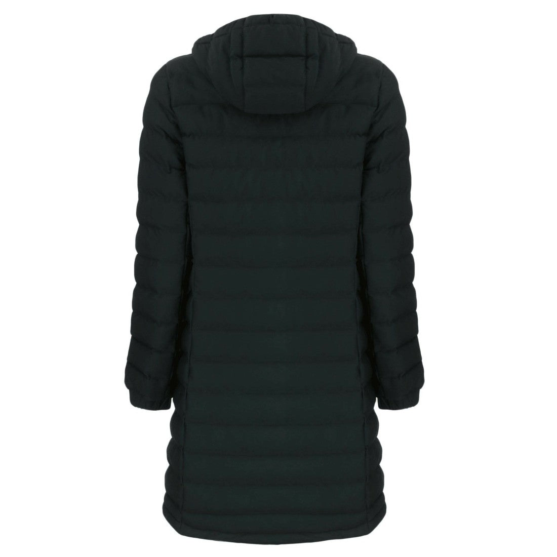 Green Bay Packers Cutter & Buck Women's Mission Ridge Repreve Eco Insulated Long Full-Zip Puffer Jacket Black
