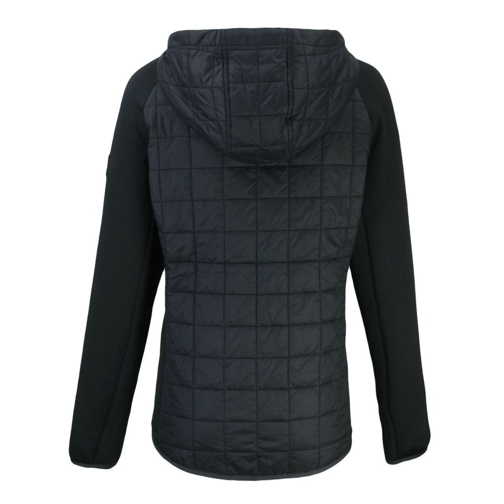 Detroit Lions Cutter & Buck Women's Rainier Primaloft Eco Full-Zip Hybrid Jacket Black