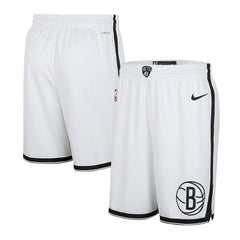 Brooklyn Nets 2024/25 Association Edition Swingman Shorts White | Nike