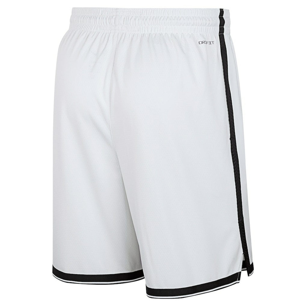 Brooklyn Nets 2024/25 Association Edition Swingman Shorts White | Nike