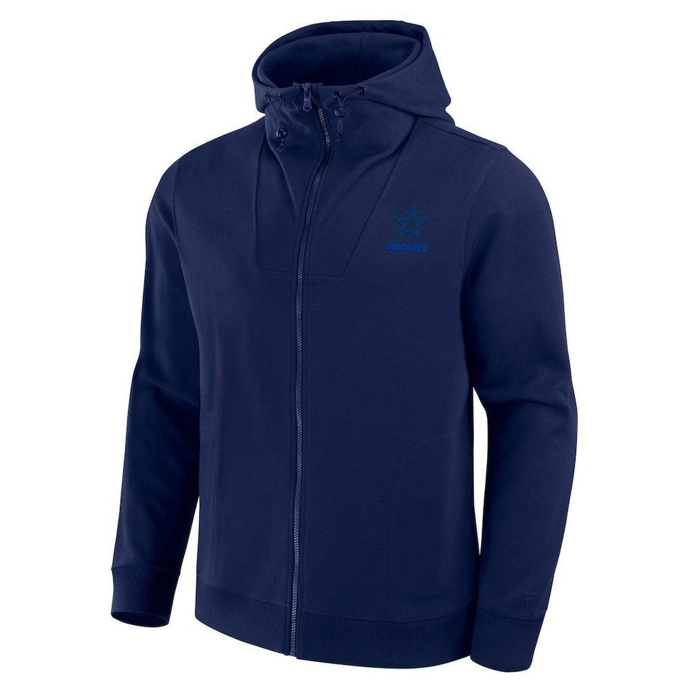 Fanatics Dallas Cowboys Unisex Front Office Full-Zip Hoodie Navy