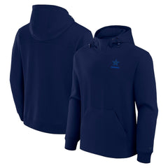Fanatics Dallas Cowboys Unisex Front Office Tonal Tri-Blend Pullover Hoodie Navy