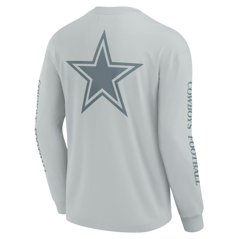 Fanatics Dallas Cowboys Unisex Elements Strive Long Sleeve T-Shirt Gray
