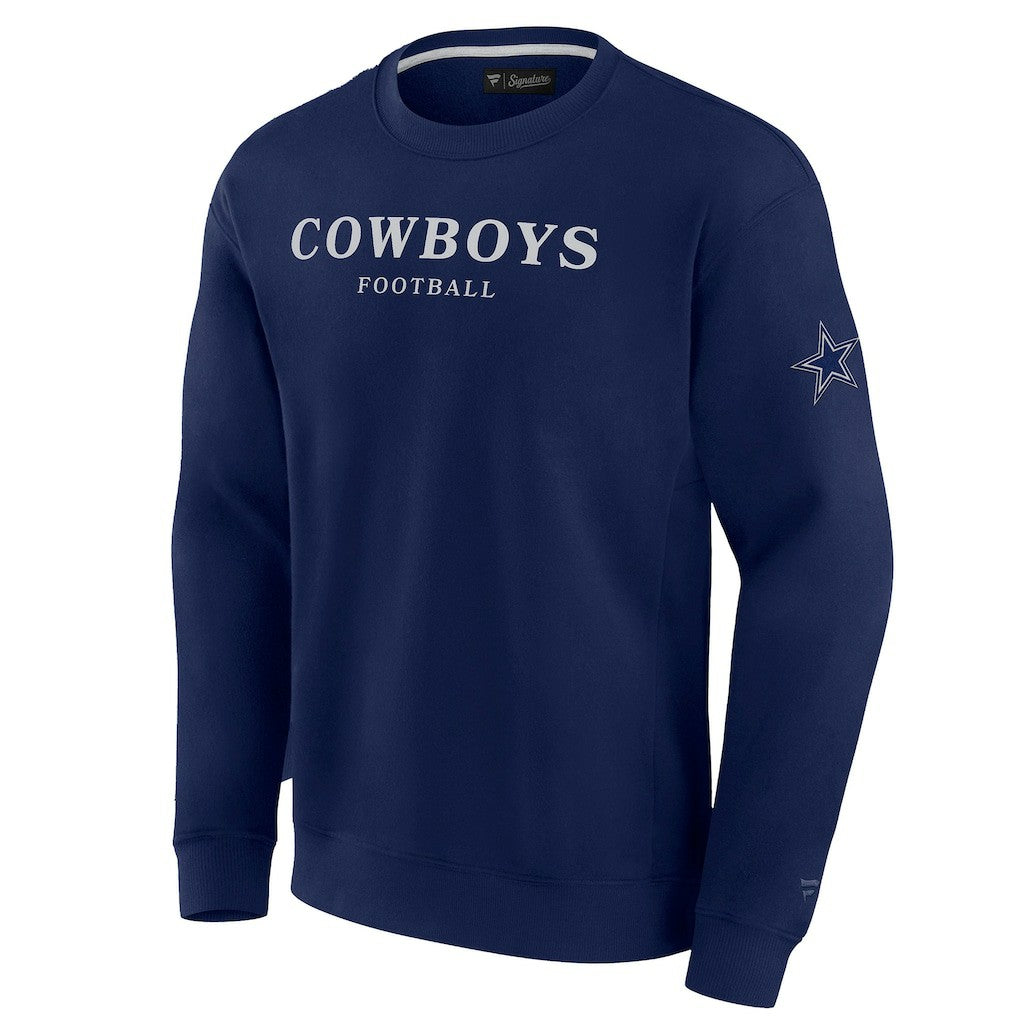 Fanatics Dallas Cowboys Unisex Elements Unlimited Fleece Pullover Sweatshirt Navy