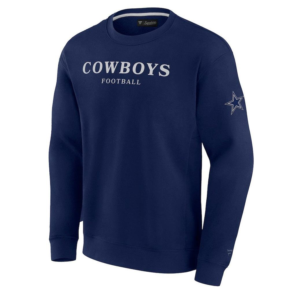 Fanatics Dallas Cowboys Unisex Elements Unlimited Fleece Pullover Sweatshirt Navy