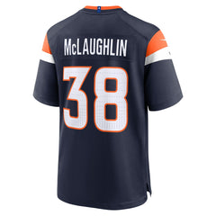 Nike Jaleel McLaughlin Denver Broncos Alternate Game Jersey Navy