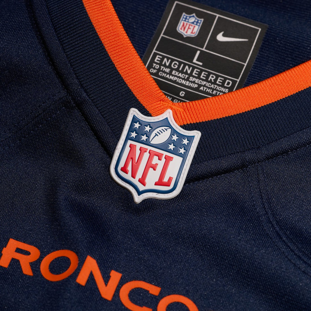 Nike Jaleel McLaughlin Denver Broncos Alternate Game Jersey Navy